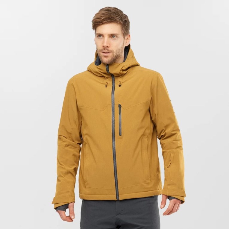 Chaquetas De Esquí Salomon Untracked Insulated Hombre Amarillos | MX PAMQ296